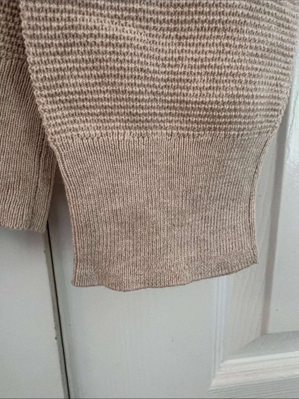J. Crew Men’s Crewneck Sweater in Light Beige